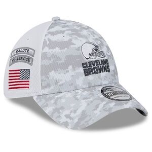 Cleveland Browns Salute to Service Camo New Era Hat Large/X-Large